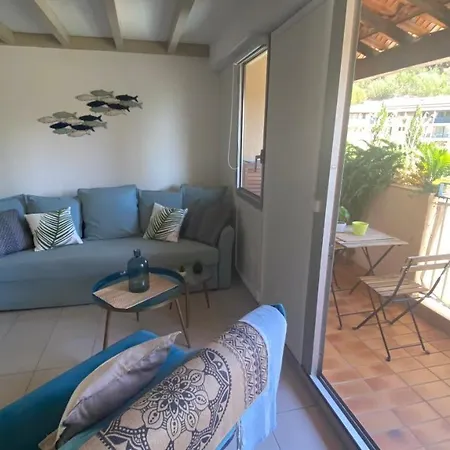 アパート Golfe St Tropez Magique T2 Duplex Vue Mer Piscine, Garage