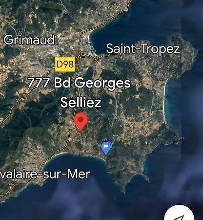 アパート Golfe St Tropez Magique T2 Duplex Vue Mer Piscine, Garage ラ・クロワ・ヴァルメ